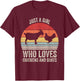 Retro Just A Girl Who Loves Chickens And Goats Farmer Girl T-Shirt - T-Shirt | Maroon
