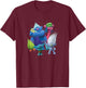 DreamWorks Trolls Happy Group T-Shirt - T-Shirt | Maroon