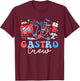 Groovy Gastro Crew Gastro Nurse USA Flag 4th Of July Men T-Shirt - T-Shirt | Maroon