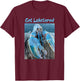 Funny Jumpscare Lobster Meme Blue Crustacean T-Shirt - T-Shirt | Maroon