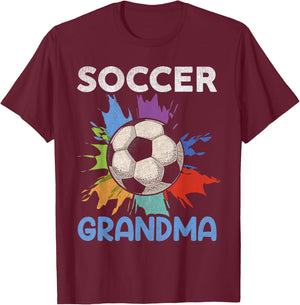 Soccer Grandma T-Shirt - T-Shirt | Maroon