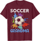 Soccer Grandma T-Shirt - T-Shirt | Maroon