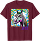 Techno Uptempo Horse 200 BPM T-Shirt - T-Shirt | Maroon