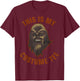 Star Wars Chewbacca Costume Halloween T-Shirt - T-Shirt | Maroon
