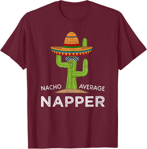 Fun Nap Lover Humor | Funny Napping Saying Napper T-Shirt - T-Shirt | Maroon
