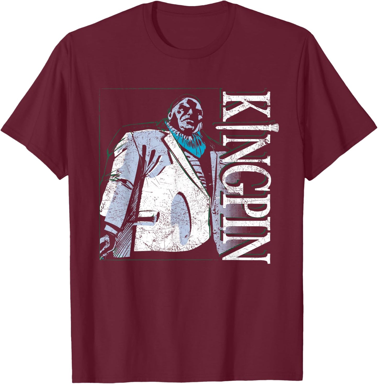 Marvel Kingpin Graphic T-Shirt - T-Shirt | Maroon