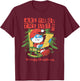 The Smurfs Christmas, Papa Smurf Are You On The List T-Shirt - T-Shirt | Maroon
