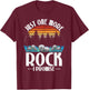 Just One More Rock I Promise Rock Collector Geologist T-Shirt - T-Shirt | Maroon