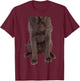 Brown Labrador Retriever Chocolate Lab Funny Dog Costume Women Girls Kids T-Shirt - T-Shirt | Maroon