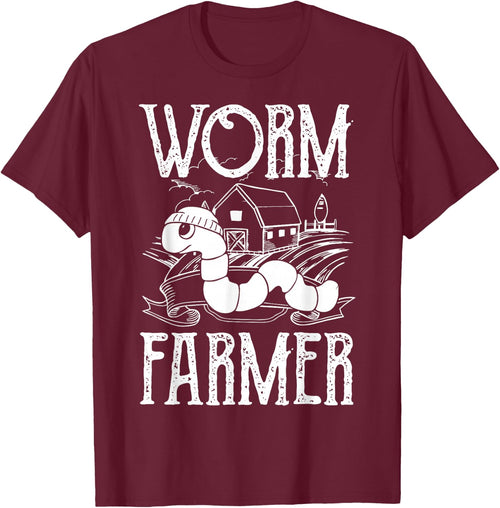 Worm Farmer Vermiculture Gardening Farming Compost