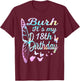 Bruh It's My 18th Birthday 18 Year Old 18th Birthday Girl T-Shirt - T-Shirt | Maroon