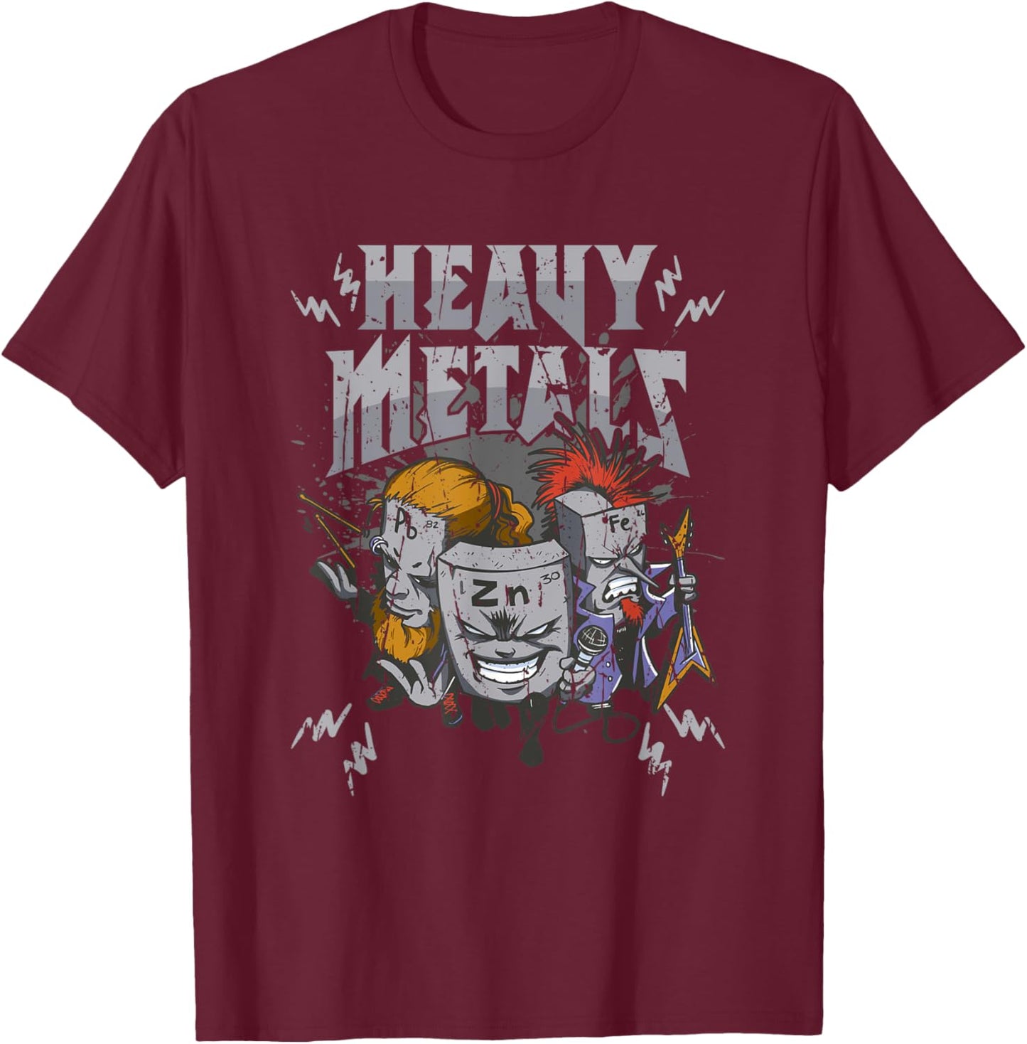 Future Chemist Science Day Chemistry Jokes Microscope T-Shirt - T-Shirt | Maroon