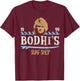 Bodhis Vintage Surf Shop 90s Movie T-Shirt - T-Shirt | Maroon
