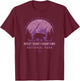 Great Smoky Mountains National Park Home of Black Bear T-Shirt - T-Shirt | Maroon