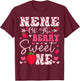 Nene Of The Berry Sweet One Strawberry 1St Birthday T-Shirt - T-Shirt | Maroon