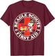 Peanuts - Beagle Scouts First Aid T-Shirt - T-Shirt | Maroon