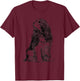 Dog Cavalier King Charles Spaniel T-Shirt - T-Shirt | Maroon