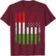 Hungarian American Flag Hungary America Pride Heritage Kids Men T-Shirt - T-Shirt | Maroon