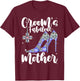 Groom's Fabulous Mother - Cute Wedding Marriage Groom Mom T-Shirt - T-Shirt | Maroon