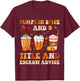 Pumpkin Spice & Title & Escrow Advice Coffee Latte Halloween T-Shirt - T-Shirt | Maroon