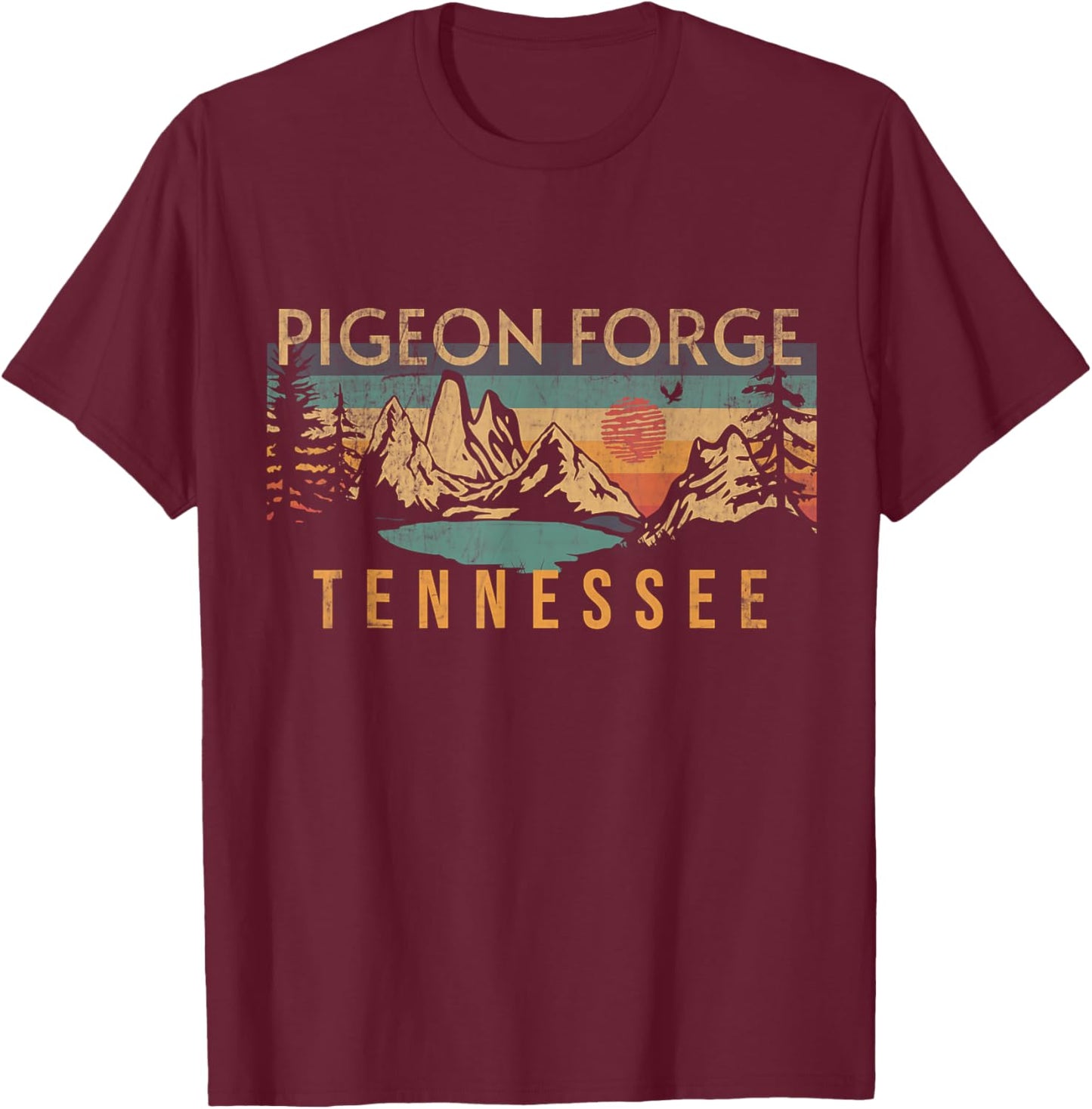 Pigeon Forge T-Shirt - T-Shirt | Maroon