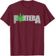 Official Pantera Leaf Logo T-Shirt - T-Shirt | Maroon