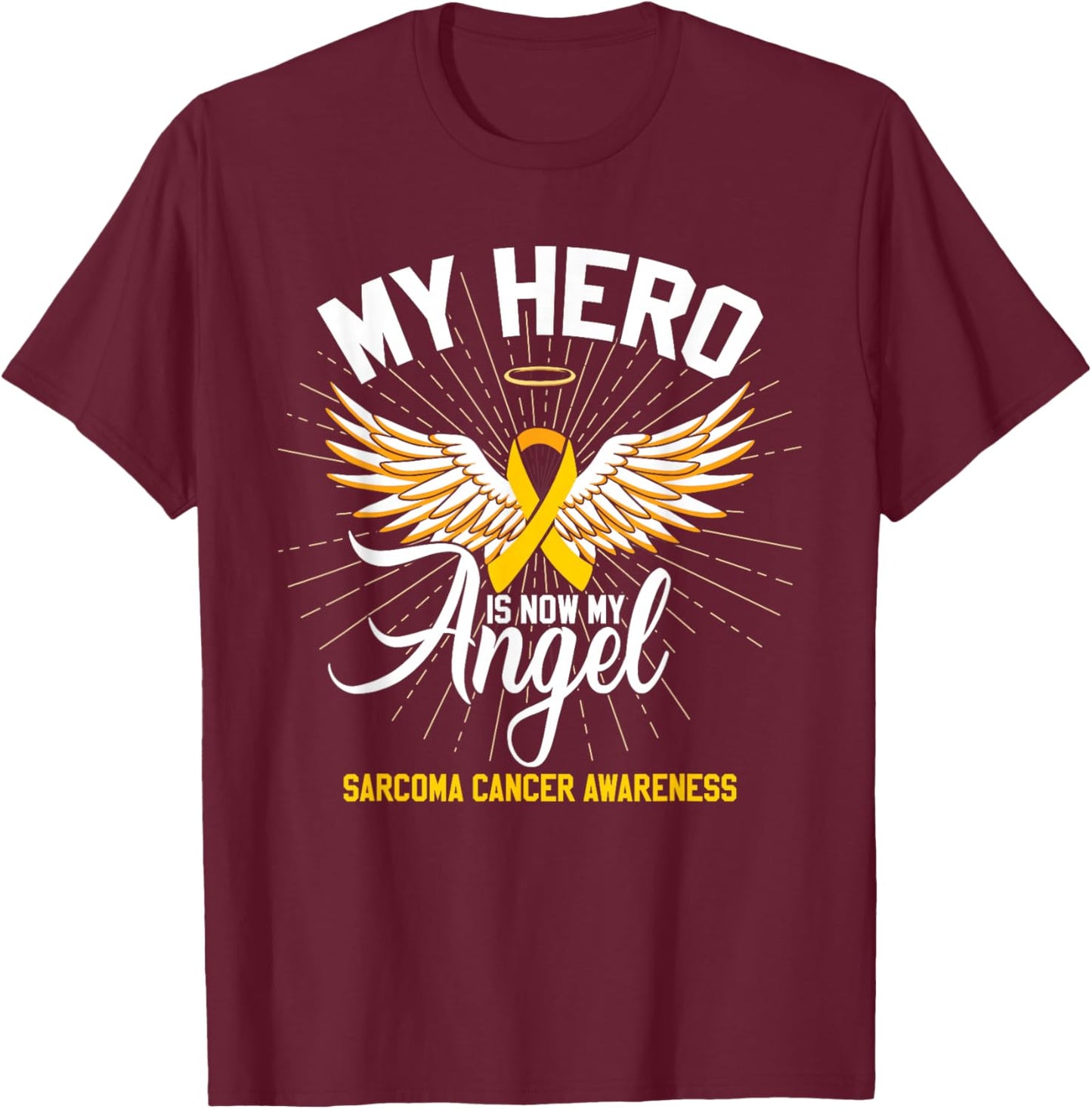 Sarcoma Awareness T-Shirt - T-Shirt | Maroon
