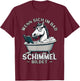 Meme Lustiger Spruch Pferd, Spaß Humor Fun, Schimmel im Bad T-Shirt - T-Shirt | Maroon