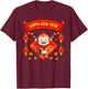 Monkey Zodiac Vietnamese New Year Matching Family Zodiac T-Shirt - T-Shirt | Maroon