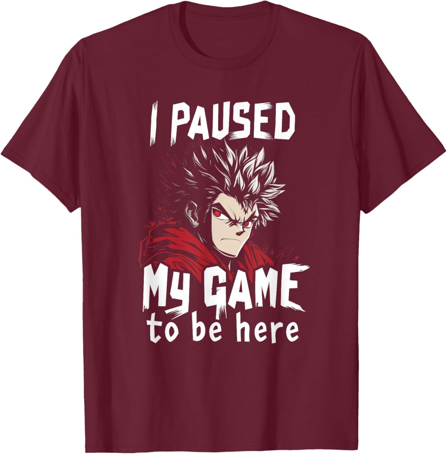 Gamer Shirt for Boys Teens Men Video Gaming Funny Graphic T-Shirt - T-Shirt | Maroon