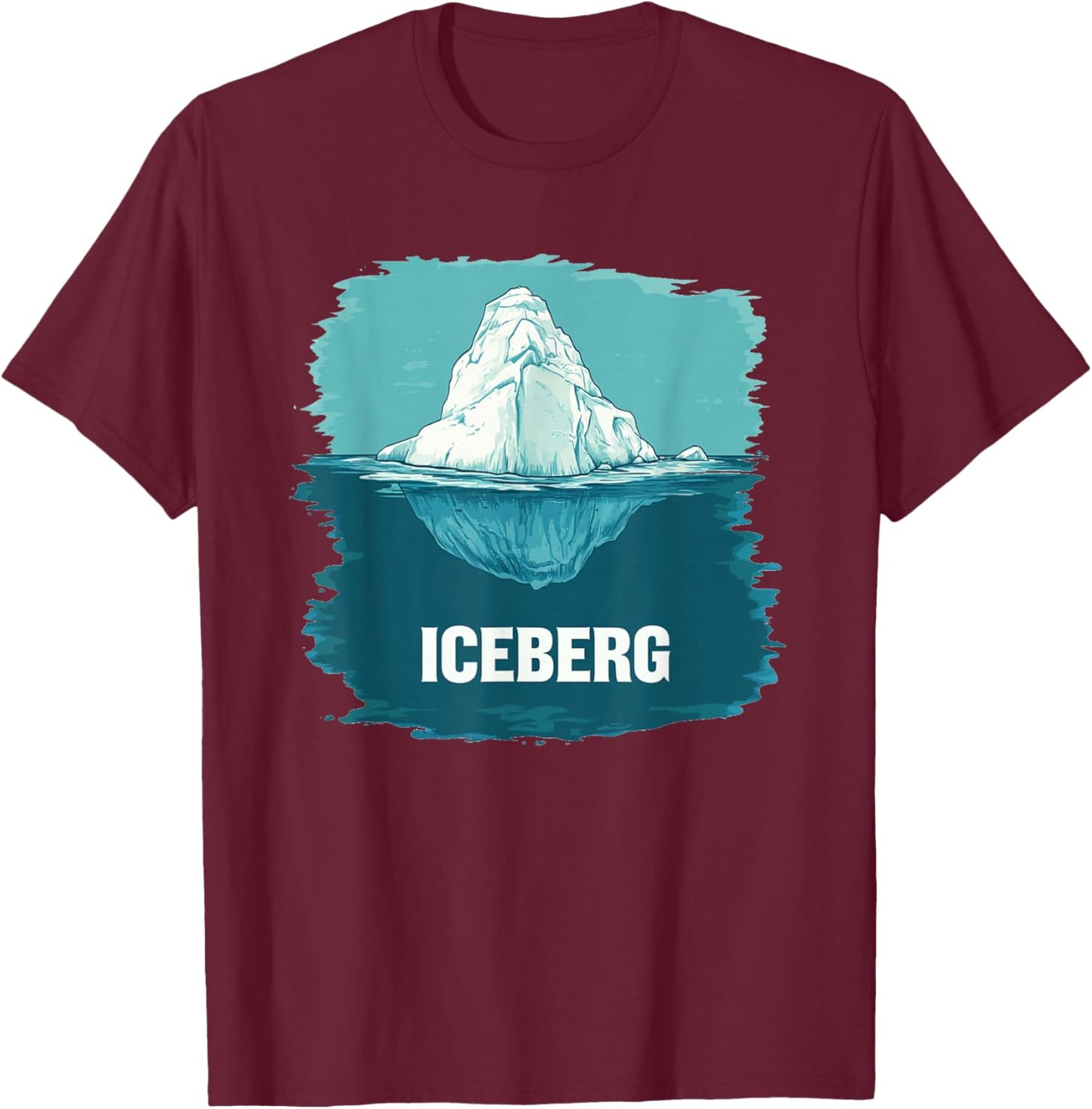 Journey to the Heart of the Iceberg Costume T-Shirt - T-Shirt | Maroon