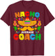 Nacho Average Coach Cinco De Mayo Mexican Family Matching T-Shirt - T-Shirt | Maroon