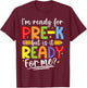 I'm Ready For Pre-K But Is It Ready For Me Preschool Kids T-Shirt - T-Shirt | Maroon