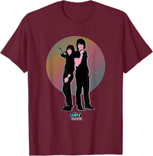 Disney Camp Rock Mitchie Torres and Shane Grey T-Shirt - T-Shirt | Maroon
