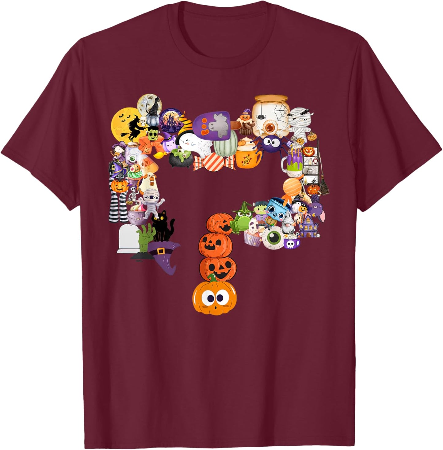 GI Endoscopy Nurse Endo Tech Colonoscopy Colon Halloween T-Shirt - T-Shirt | Maroon
