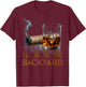 I'll Be In The Backyard Funny Cigar And Bourbon Lovers T-Shirt - T-Shirt | Maroon