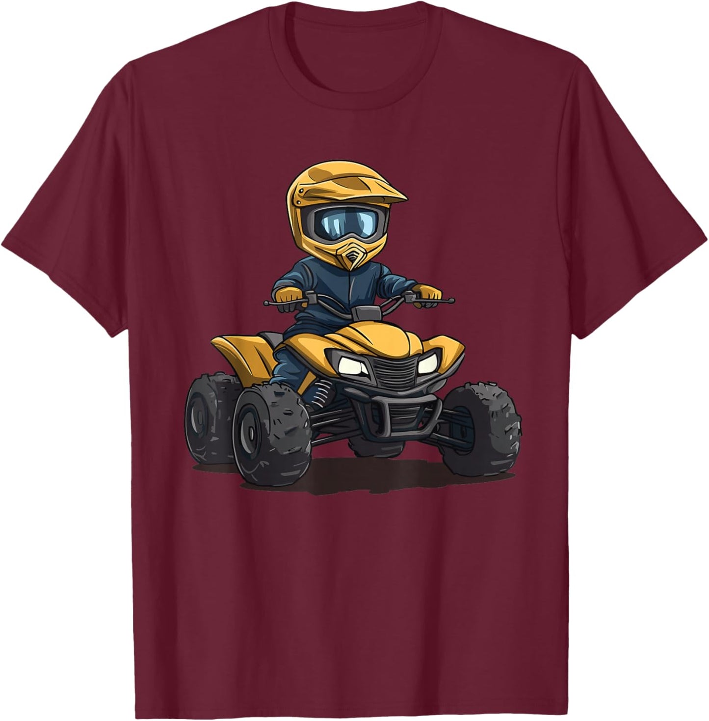Kids 4 wheeler T-Shirt - T-Shirt | Maroon
