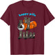 Happy Pills Maine Coon Funny Kitten Feline Cat Lover Gift Men Women Girls Kids T-Shirt - T-Shirt | Maroon