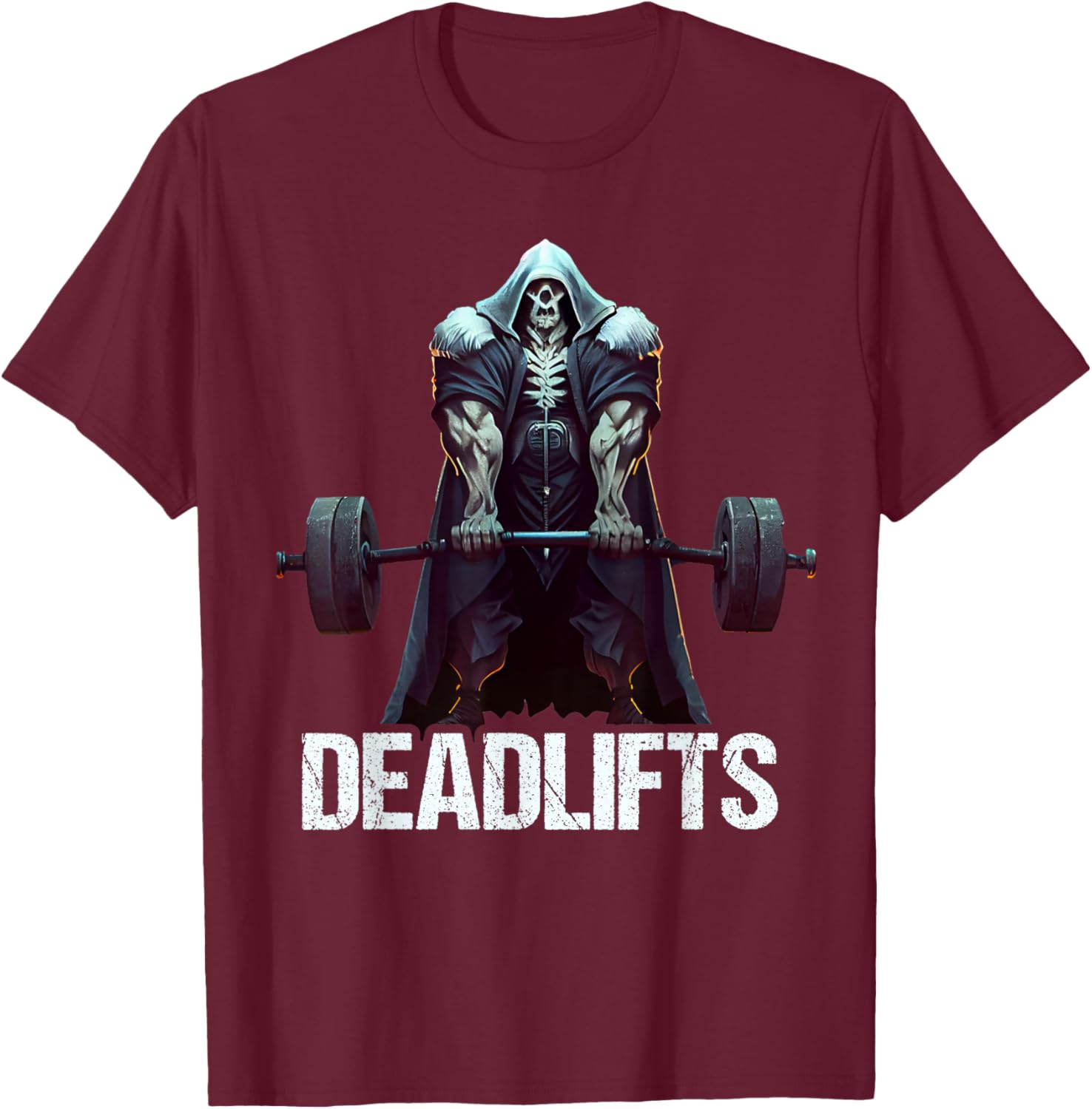 Deadlifts Gym Fitness Funny Workout T-Shirt - T-Shirt | Maroon