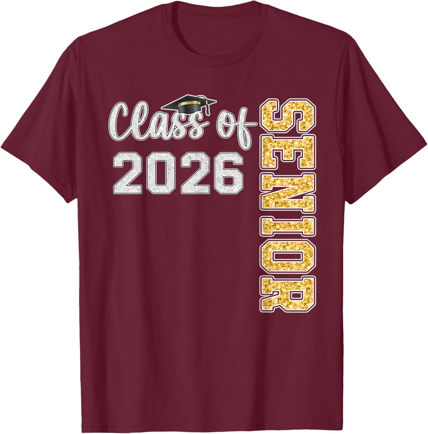 Graduation 2026 T-Shirt - T-Shirt | Maroon