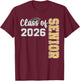 Graduation 2026 T-Shirt - T-Shirt | Maroon