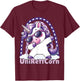 Rett Syndrome Awareness, UniRettCorn, Unicorn Rett Syndrome T-Shirt - T-Shirt | Maroon