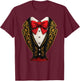 Mariachi Tuxedo Costume Fiesta Style Mexican Halloween Latin T-Shirt - T-Shirt | Maroon