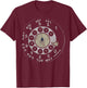 Retro Dial Plate Rotary Dial Phone Vintage Telephone Gifts T-Shirt - T-Shirt | Maroon