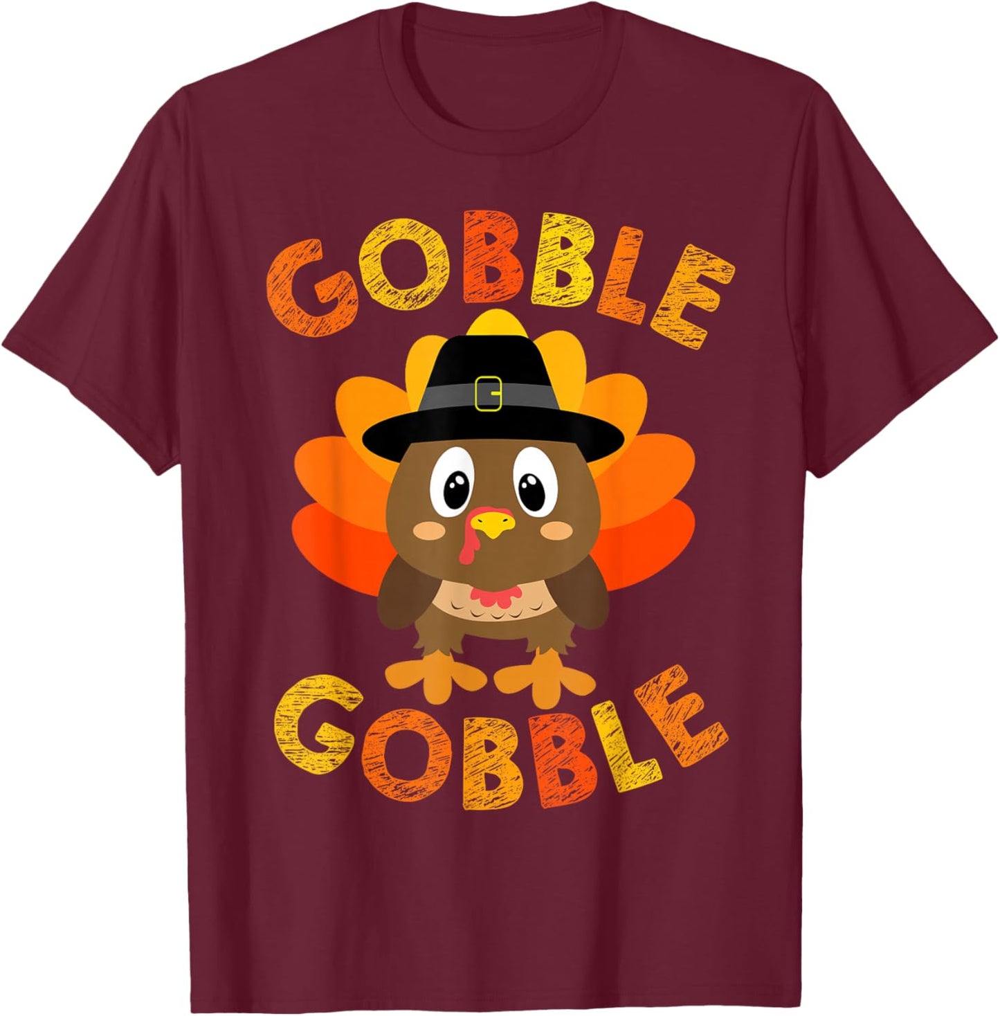 Gobble Gifts Thanksgiving Shirts Women Men Toddler Girl Boy T-Shirt - T-Shirt | Maroon