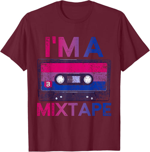Funny Bisexuality Pride Retro Cassette Bi Gift Bisexual