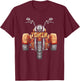 Triker König Trike Motorcycle Motor Trike Biker Gift T-Shirt - T-Shirt | Maroon