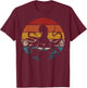 Octopus Playing Drums Drummer Musician Drumming Band , Black, S T-Shirt - T-Shirt | Maroon