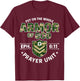 Armor of God Prayer Unit Ephesians 6:11 Christian Camo T-Shirt - T-Shirt | Maroon