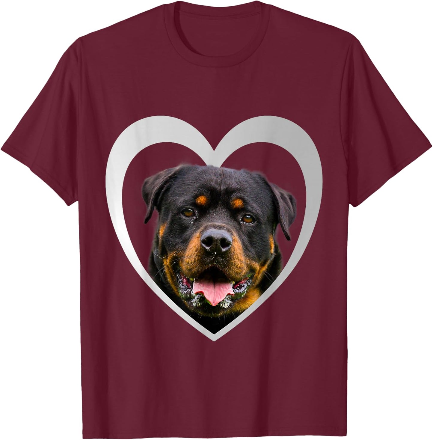 Rottweiler - Rottweiler Dog - Rottweiler T-Shirt - T-Shirt | Maroon